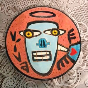 Jo Anna Lange Original Ceramic Plate 6054